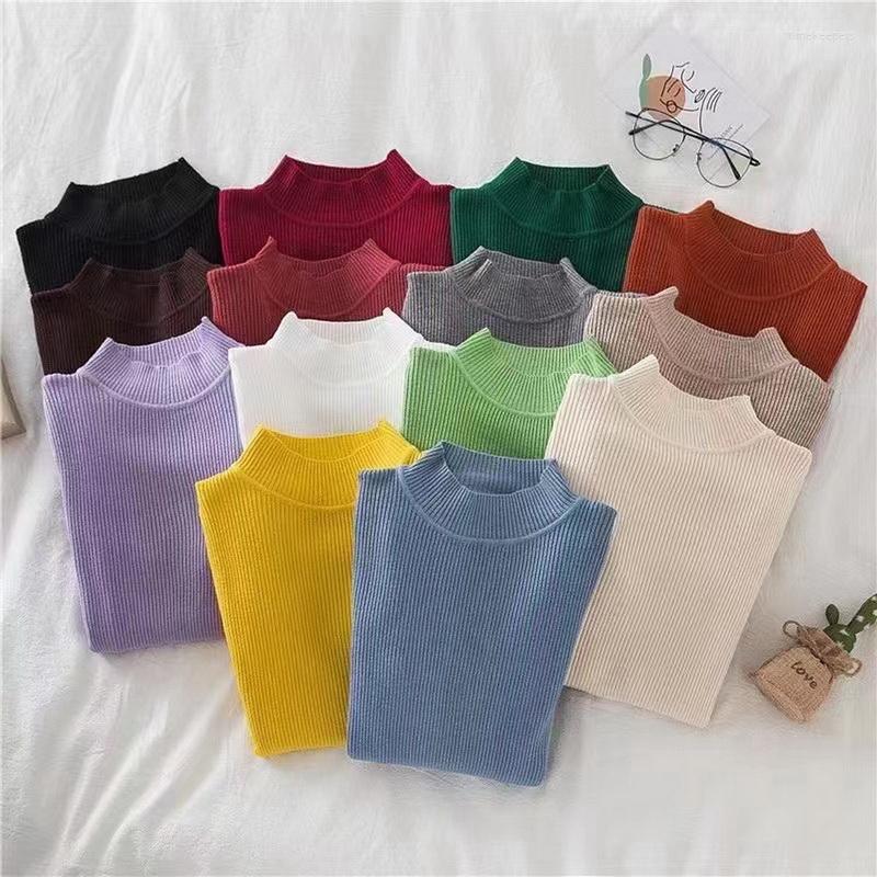 Women's Sweaters Autumn Women Pullover Sweater Basic Half Turtleneck Knitting Female Long Sleeve Soft Jumper Tops Knitwear, Black
Women's Sweaters Autumn Women Pullover Sweater Basic Half Turtleneck Knitting Female Long Sleeve Soft Jumper Tops Knitwear, Black