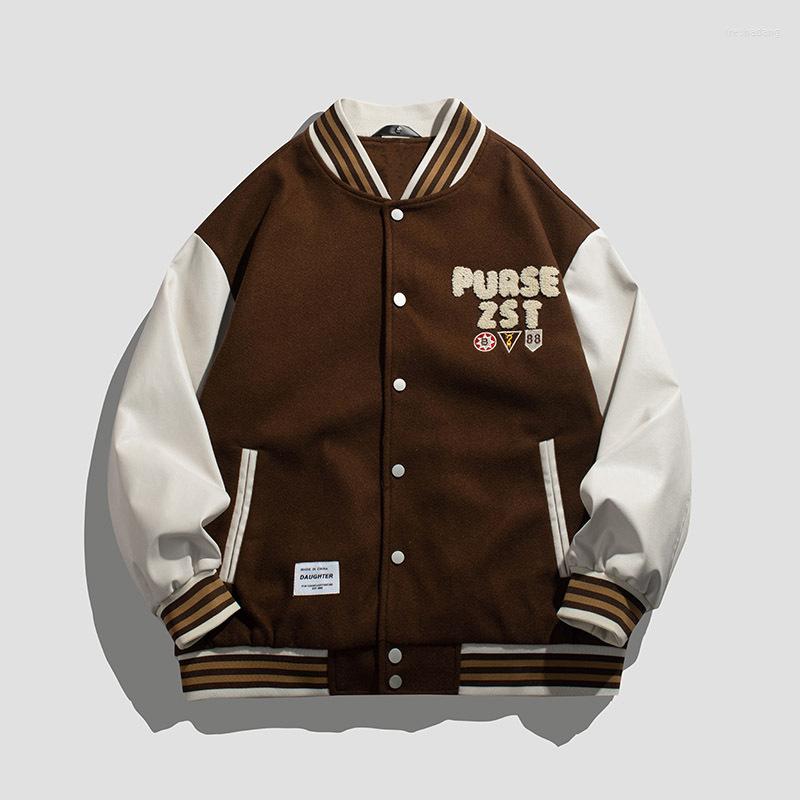 Men' Jackets 2023 Mens Fashion Letter Embroidered Standing Neck American Baseball Jacket Spring And Autumn Patchwork Contrast, Green
Men' Jackets 2023 Mens Fashion Letter Embroidered Standing Neck American Baseball Jacket Spring And Autumn Patchwork Contrast, Green