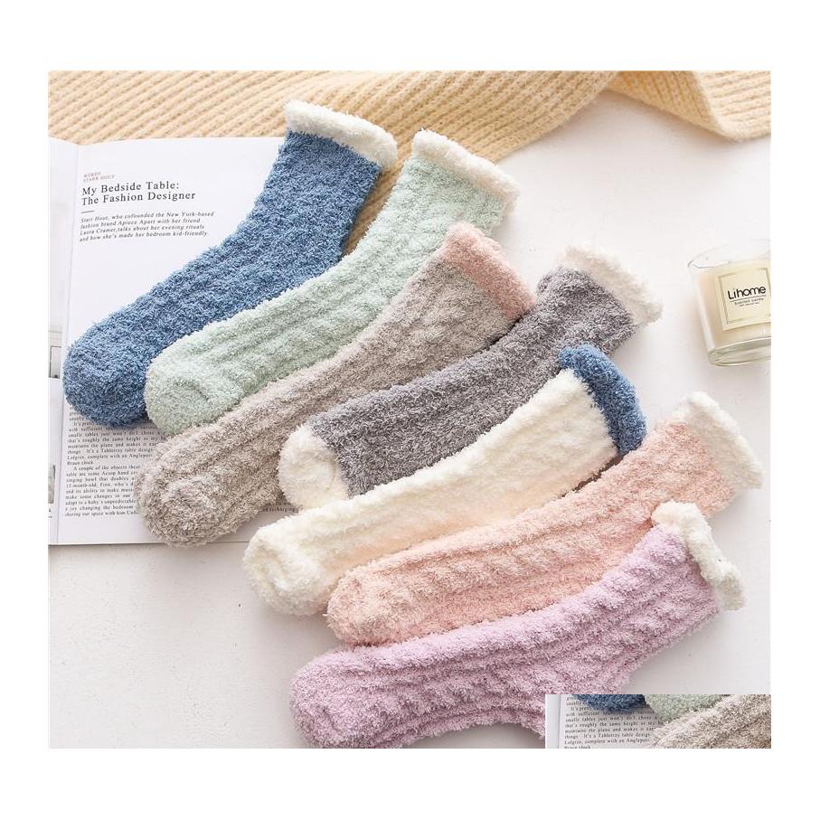 Sports Socks Ladies Room Terry Winter Warm Fluffy Coral Veet Thick Towel Candy Color Adt Fuzzy Sock Women Girls Stockings Drop Deliv Dhbtu, White
Sports Socks Ladies Room Terry Winter Warm Fluffy Coral Veet Thick Towel Candy Color Adt Fuzzy Sock Women Girls Stockings Drop Deliv Dhbtu, White