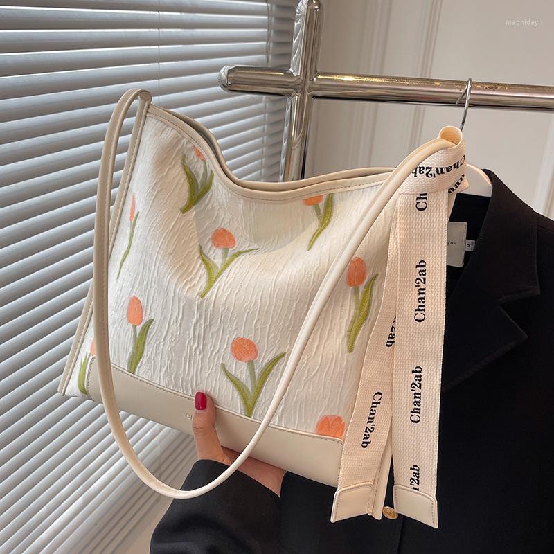 Evening Bags MBTI Elegant Casual Tote For Women Luxury Embroidery Tulips Floral Large Capacity Handbag Summer Lady Shopping Shoulder Bag, Black
Evening Bags MBTI Elegant Casual Tote For Women Luxury Embroidery Tulips Floral Large Capacity Handbag Summer Lady Shopping Shoulder Bag, Black