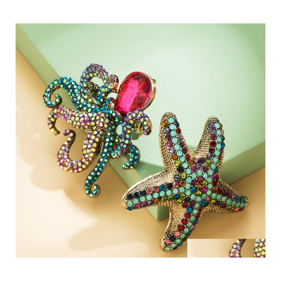 Pins Brooches Fashion Jewelry Elegant For Women Girl Colorf Crystal Rhinestone Inlaid Cute Octopus Starfish Brooch Pin Drop Delivery Dhsgc
Pins Brooches Fashion Jewelry Elegant For Women Girl Colorf Crystal Rhinestone Inlaid Cute Octopus Starfish Brooch Pin Drop Delivery Dhsgc