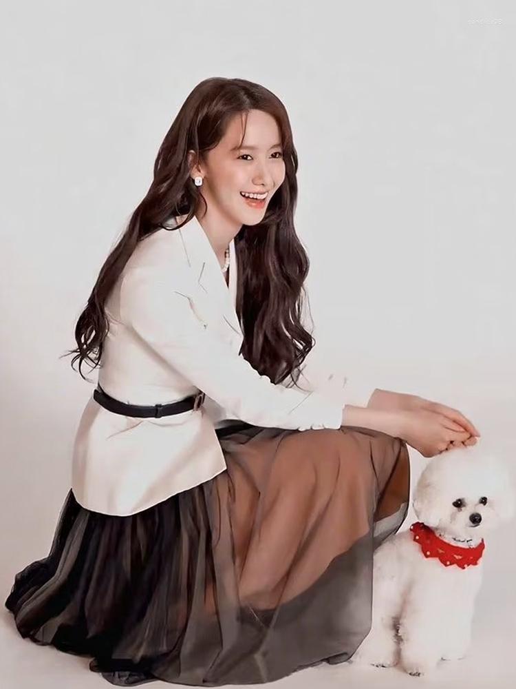 Work Dresses Designer Spring Autumn Women' Set High Quality White Suit Tops Mesh Skirt Vintage Elegant Fashion Casual Workplace, Multi
Work Dresses Designer Spring Autumn Women' Set High Quality White Suit Tops Mesh Skirt Vintage Elegant Fashion Casual Workplace, Multi