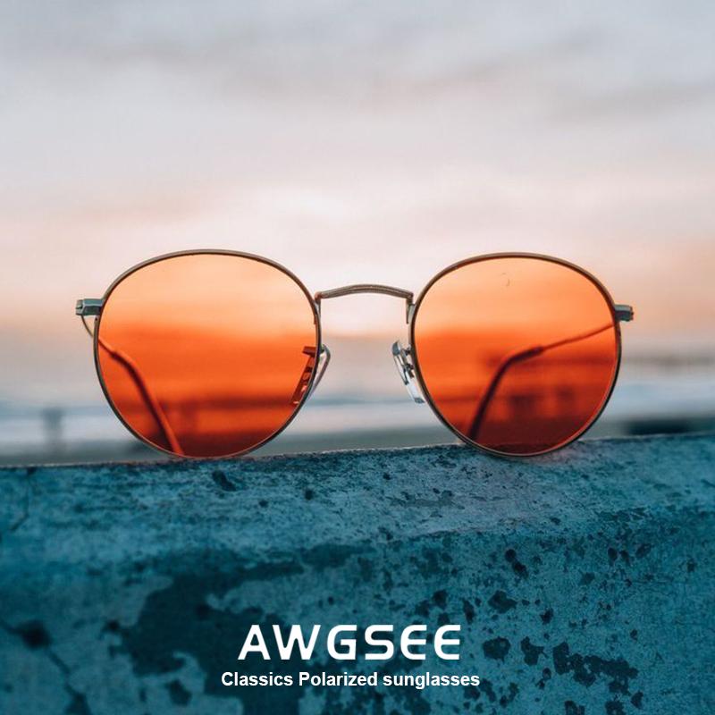 Sunglasses AWGSEE Classic Vintage Round Women/Men Small Metal Frame Brand Designer Mirror Luxury Oculos UV Protection
Sunglasses AWGSEE Classic Vintage Round Women/Men Small Metal Frame Brand Designer Mirror Luxury Oculos UV Protection