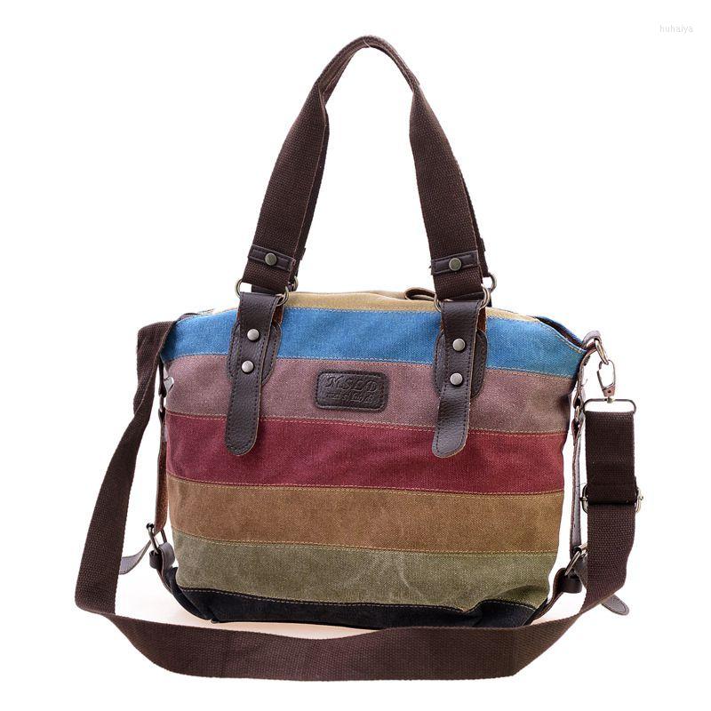 Evening Bags Canvas Totes Bag Striped Womens Handbag Patchwork Rainbow Shoulder Fashion Female Casual Crossbody Sac A Main S2363, Multi
Evening Bags Canvas Totes Bag Striped Womens Handbag Patchwork Rainbow Shoulder Fashion Female Casual Crossbody Sac A Main S2363, Multi