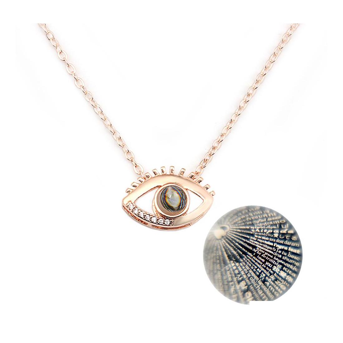 Pendant Necklaces Love Rose Gold Sier 100 Languages I You Projection Necklace Romantic Memory Wedding Eye Nanashop Drop Delivery Jew Dhuad
Pendant Necklaces Love Rose Gold Sier 100 Languages I You Projection Necklace Romantic Memory Wedding Eye Nanashop Drop Delivery Jew Dhuad
