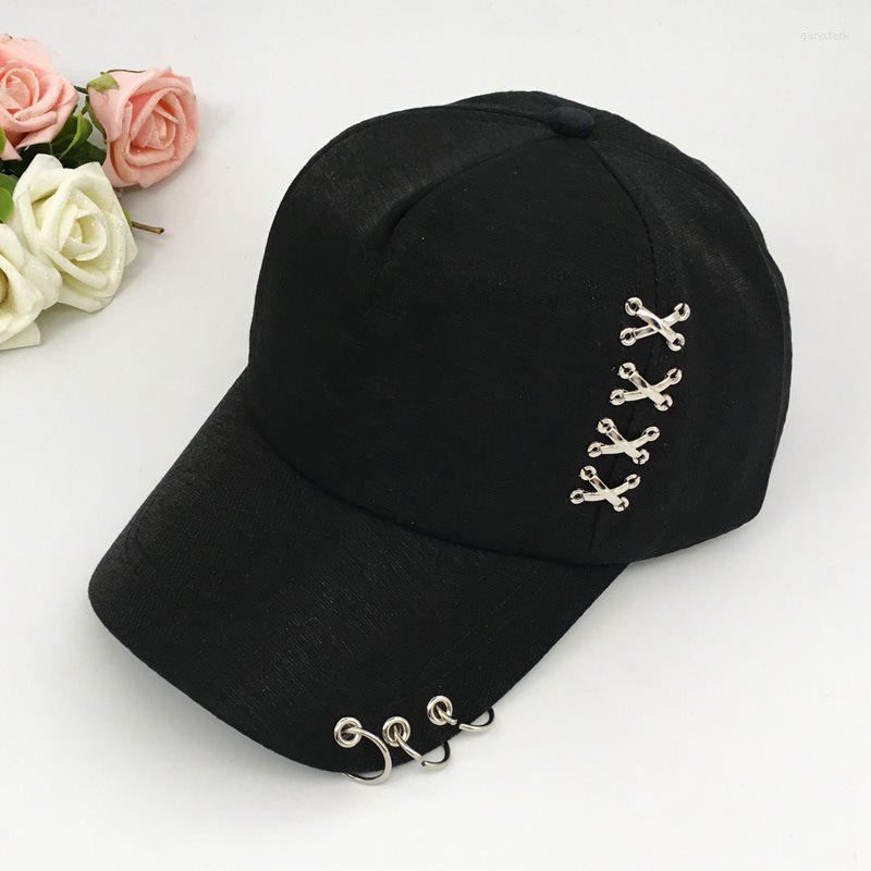 Ball Caps Unisex Metal Cross Baseball Cap Cool Three Iron Rings Hats Adjustale Cotton Snapback Hat Fashion Casual Street Style, White
Ball Caps Unisex Metal Cross Baseball Cap Cool Three Iron Rings Hats Adjustale Cotton Snapback Hat Fashion Casual Street Style, White