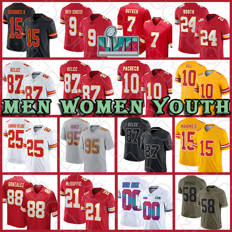 Travis Kelce 15 Patrick Mahomes Football Jerseys Isiah Pacheco JuJu Smith-Schuster L'Jarius Sneed Kansases City Chris Jones Chiefes Jaylen Watson Edwards-Helaire, Custom men (q z)
Travis Kelce 15 Patrick Mahomes Football Jerseys Isiah Pacheco JuJu Smith-Schuster L'Jarius Sneed Kansases City Chris Jones Chiefes Jaylen Watson Edwards-Helaire, Custom men (q z)