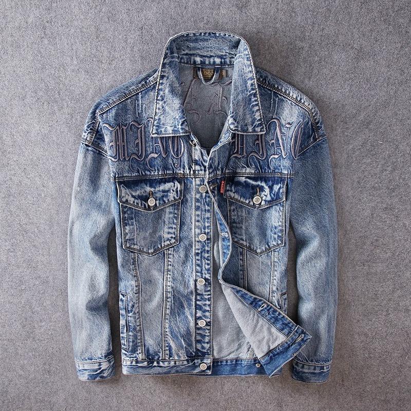 Men's Jackets Prowow 2023 Fashion Streetwear Men Blue Color Embroidery Designer Denim Jacket Punk Coats Hip Hop JacketsMen's
Men's Jackets Prowow 2023 Fashion Streetwear Men Blue Color Embroidery Designer Denim Jacket Punk Coats Hip Hop JacketsMen's