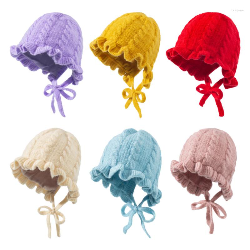 Hats Baby Girls Knitted Hat Soft Warm Cute Solid Lacing Ruffled Casual Daily Winter Cap
Hats Baby Girls Knitted Hat Soft Warm Cute Solid Lacing Ruffled Casual Daily Winter Cap
