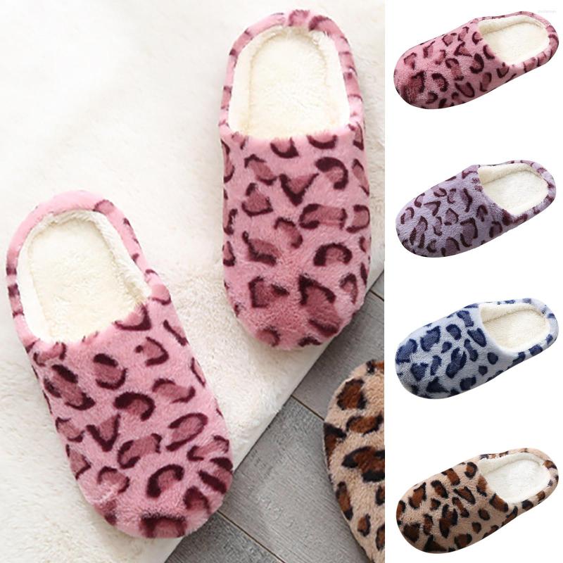 Slippers Cotton Leopard Print Plush Indoor Silent Soft Bottom Ladies Winter Warm Men Women Zapatillas Casa
Slippers Cotton Leopard Print Plush Indoor Silent Soft Bottom Ladies Winter Warm Men Women Zapatillas Casa