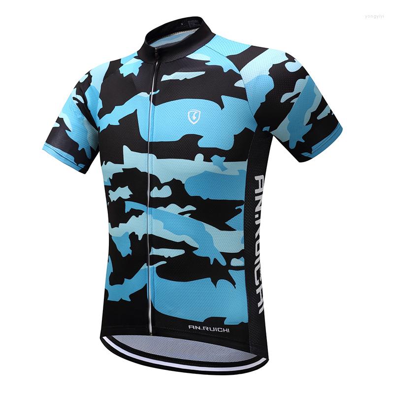 Racing Jackets Unisex Summer Cycling Jersey Blue Camouflage Anti-sweat Quick Dry Short Sleeve Riding Jerseys Customized/Wholesale Service, Picture shown
Racing Jackets Unisex Summer Cycling Jersey Blue Camouflage Anti-sweat Quick Dry Short Sleeve Riding Jerseys Customized/Wholesale Service, Picture shown