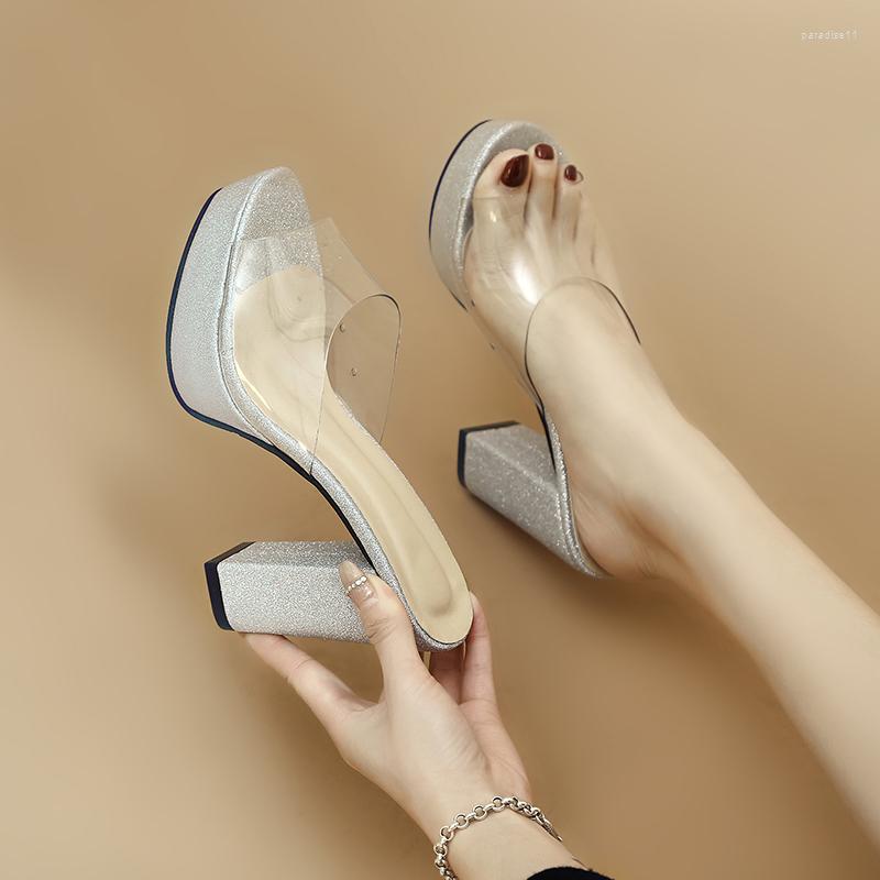 Dress Shoes 2023 Clear Slippers Platform Women Sandals Summer Woman Pvc Transparent High Pumps Wedding Jelly Buty Damskie, Black
Dress Shoes 2023 Clear Slippers Platform Women Sandals Summer Woman Pvc Transparent High Pumps Wedding Jelly Buty Damskie, Black