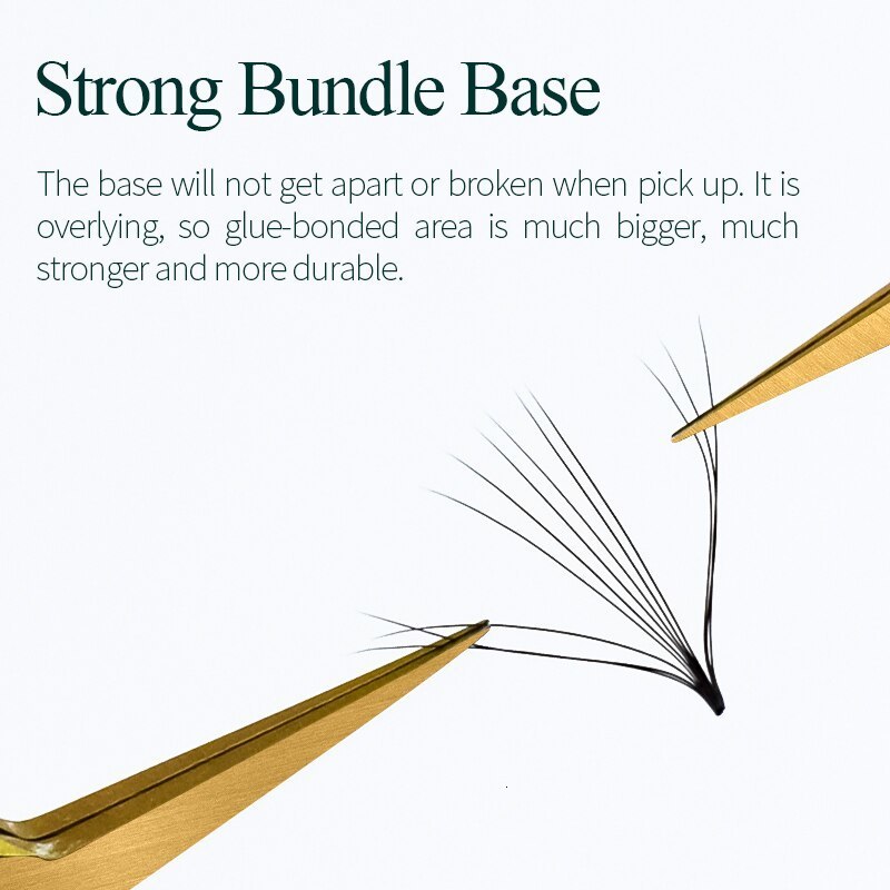 Makeup Tools SONG LASHES 3D to 16D Fans Sharp Slim Narrow Stem Premade Volume Loose Thin Pointy Base Russia Eyelashes Extensions 230204