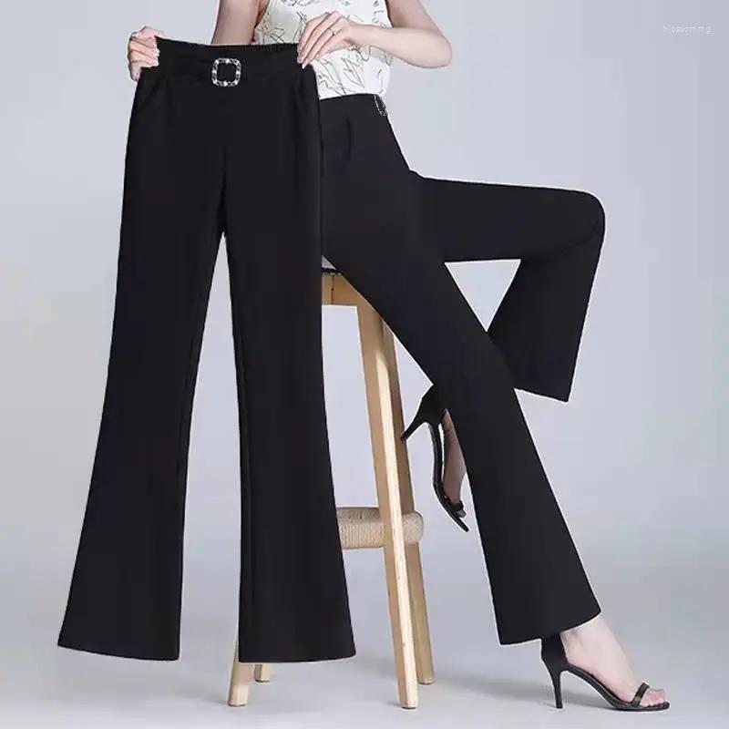 Women' Pants White Flared Women' Spring And Summer Fashion Korean Elastic Sagging Casual Ants Micro-cut Suit Trouser Women, White no line
Women' Pants White Flared Women' Spring And Summer Fashion Korean Elastic Sagging Casual Ants Micro-cut Suit Trouser Women, White no line
