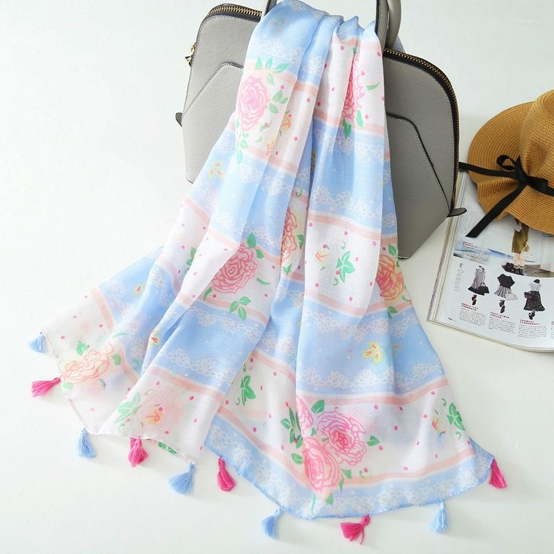 Scarves 2023 Women Floral Pattern Tassel Scarf Shawls Wraps Hijabs Small Flower Shawl 10PCS/lot
Scarves 2023 Women Floral Pattern Tassel Scarf Shawls Wraps Hijabs Small Flower Shawl 10PCS/lot