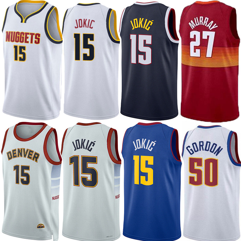 15 Jokic DEN Nugget Basketball Jerseys Jamal Murray Aaron Gordon Bones Hyland Michael Porter Bruce Brown Caldwell Pope Jeff Green Braun City Custom Jersey Men, Colour 7
15 Jokic DEN Nugget Basketball Jerseys Jamal Murray Aaron Gordon Bones Hyland Michael Porter Bruce Brown Caldwell Pope Jeff Green Braun City Custom Jersey Men, Colour 7