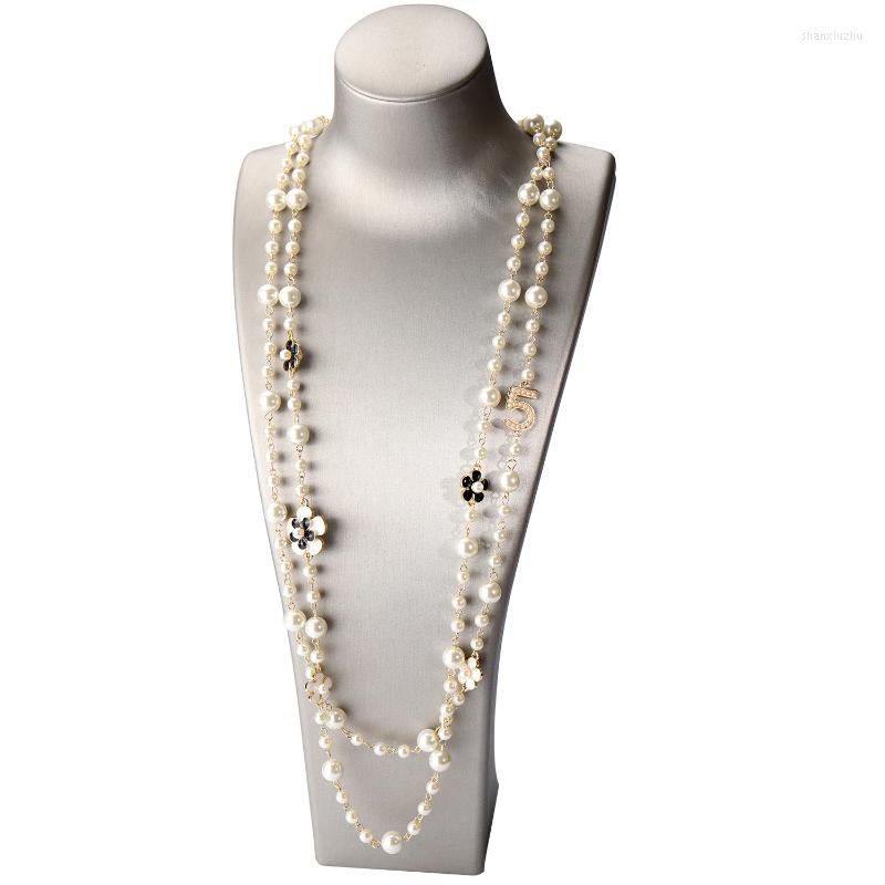 Chains Pearl Necklace Korean Fashion Long Multi-layer 5 Words Small Fragrant Wind Pendant Accessories Decorative Chain Hundred
Chains Pearl Necklace Korean Fashion Long Multi-layer 5 Words Small Fragrant Wind Pendant Accessories Decorative Chain Hundred