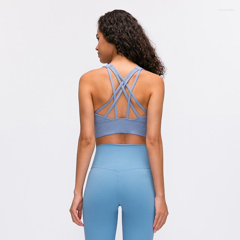 Yoga Outfit Fitness Bra Pure Color Training Shockproof Gathered Up Hem Widened Women Sports Underwear, 04
Yoga Outfit Fitness Bra Pure Color Training Shockproof Gathered Up Hem Widened Women Sports Underwear, 04