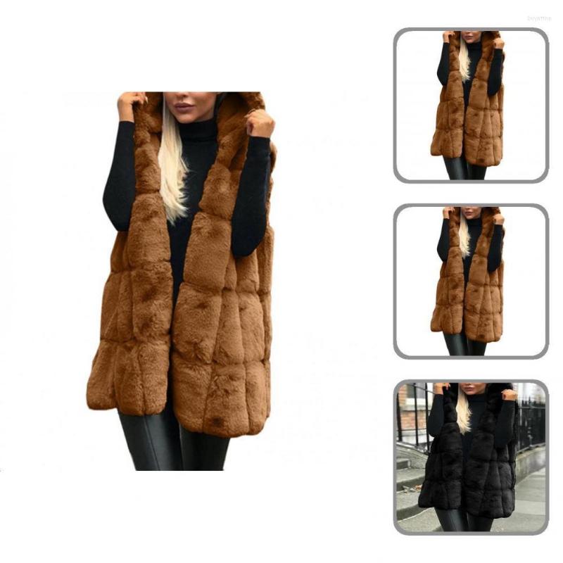Women' Vests Trendy Cardigan Waistcoat Faux Fur Vest Coat Plush Warm Solid Color Women Jacket, Black
Women' Vests Trendy Cardigan Waistcoat Faux Fur Vest Coat Plush Warm Solid Color Women Jacket, Black