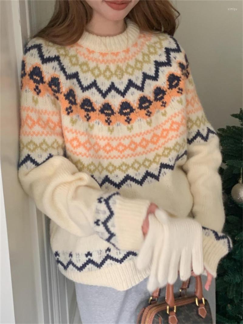 Women's Sweaters Alien Kitty Soft Solid Warm Women Elegant Winter 2023 Loose-Fitting Office Lady Knitted Full Sleeve Pullovers, White
Women's Sweaters Alien Kitty Soft Solid Warm Women Elegant Winter 2023 Loose-Fitting Office Lady Knitted Full Sleeve Pullovers, White