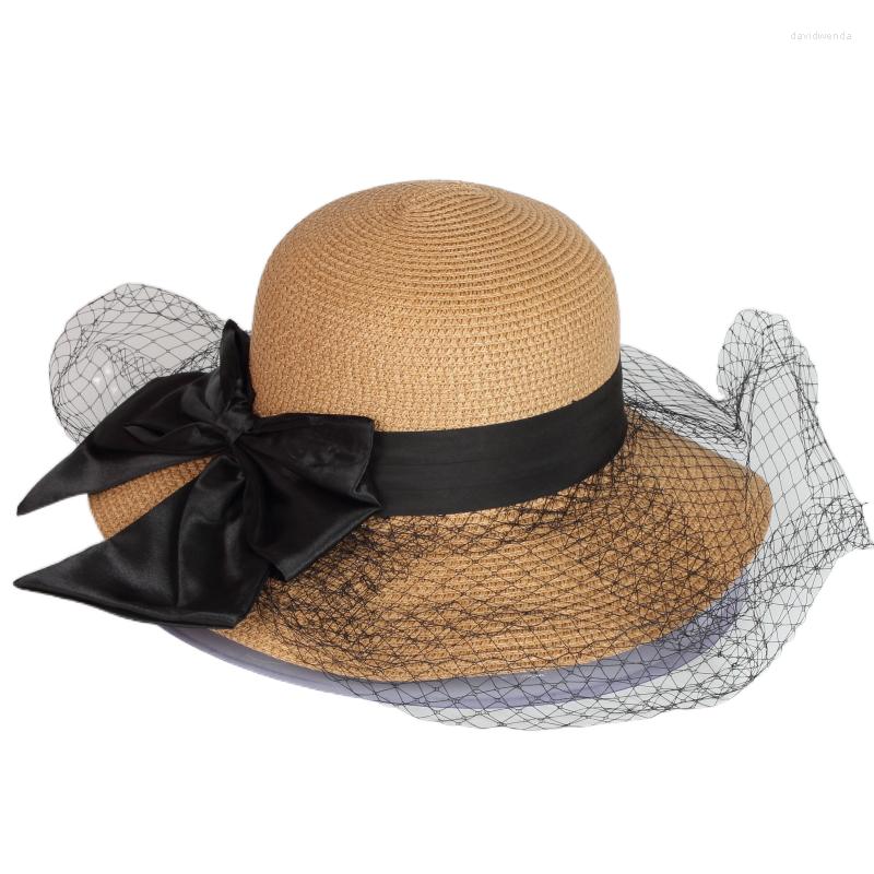 Wide Brim Hats Wholesale Fashion Lady Paper Bucket Caps Women Summer Beach Straw With Big Bowknot, Black
Wide Brim Hats Wholesale Fashion Lady Paper Bucket Caps Women Summer Beach Straw With Big Bowknot, Black