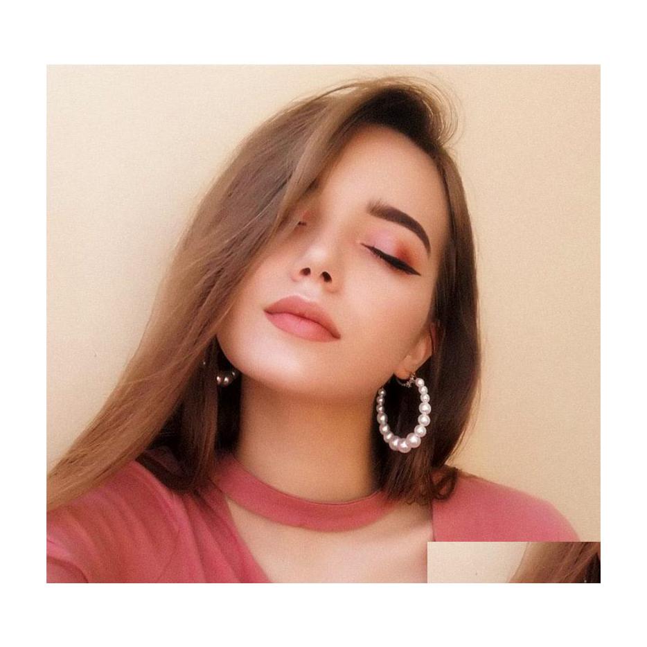 Dangle Chandelier Bohemian White Imitation Pearl Hoop Earrings For Women Gold Big Circle Korean Jewelry Brincos Statement Bijoux D Dh79D
Dangle Chandelier Bohemian White Imitation Pearl Hoop Earrings For Women Gold Big Circle Korean Jewelry Brincos Statement Bijoux D Dh79D