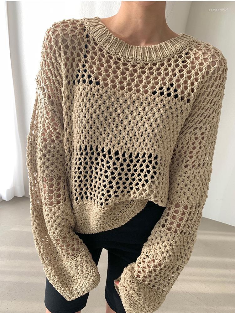 Women's Sweaters Autumn O Neck Hollow Out Loose Sweater Women Streetwear Jumpers Long Sleeve Black Pullovers Knitted Tops Casual Pull Femme
Women's Sweaters Autumn O Neck Hollow Out Loose Sweater Women Streetwear Jumpers Long Sleeve Black Pullovers Knitted Tops Casual Pull Femme