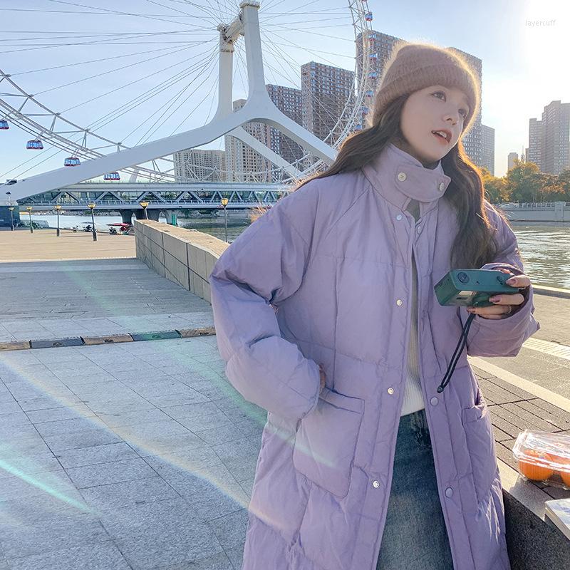 Women' Trench Coats Long Down Cotton Jacket Women' Large Pocket Windproof Buckle Winter Thickened To Keep Warm, Purple
Women' Trench Coats Long Down Cotton Jacket Women' Large Pocket Windproof Buckle Winter Thickened To Keep Warm, Purple