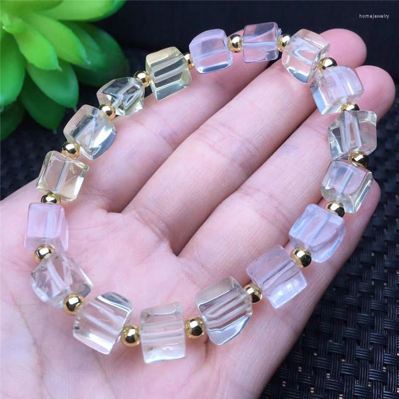 Strand Fluorite Natural Stone Bracelets Irregular Sugar Cubes Shape Beads For Women Simple Fresh Crystal Jewelry
Strand Fluorite Natural Stone Bracelets Irregular Sugar Cubes Shape Beads For Women Simple Fresh Crystal Jewelry
