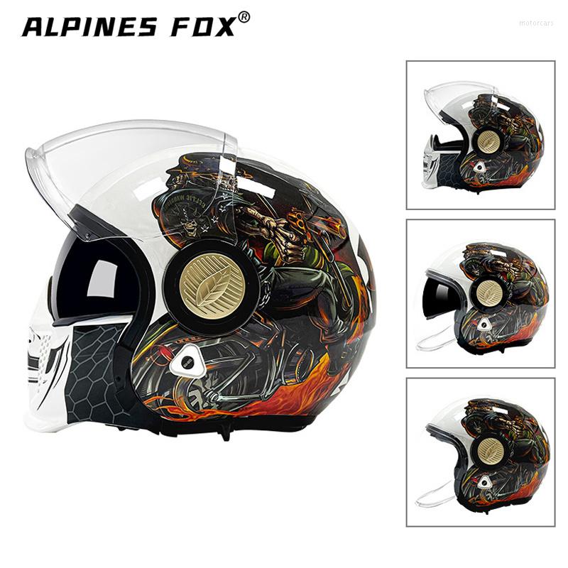 Motorcycle Helmets Retro Modular Dual Lens Helmet Flip Up Black Knight Combination Professional Motocross Racing Full Face Casco, Turtle
Motorcycle Helmets Retro Modular Dual Lens Helmet Flip Up Black Knight Combination Professional Motocross Racing Full Face Casco, Turtle