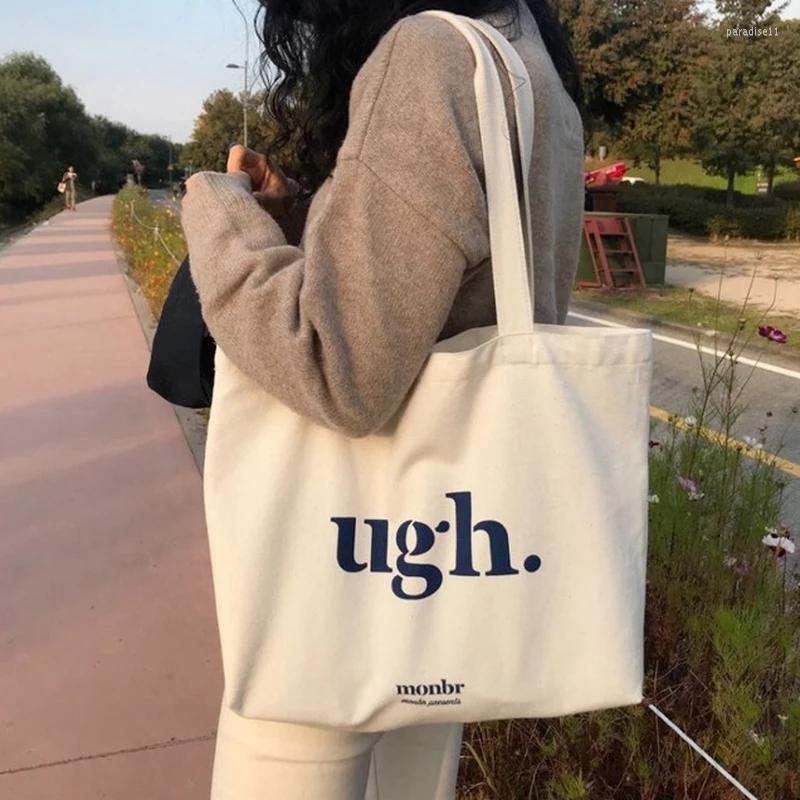 Shopping Bags Women's Bag Casual Large Capacity Shoulder Shopper Canvas Letter Fashion Harajuku Zipper Print Ulzzang Handbags, White01
Shopping Bags Women's Bag Casual Large Capacity Shoulder Shopper Canvas Letter Fashion Harajuku Zipper Print Ulzzang Handbags, White01