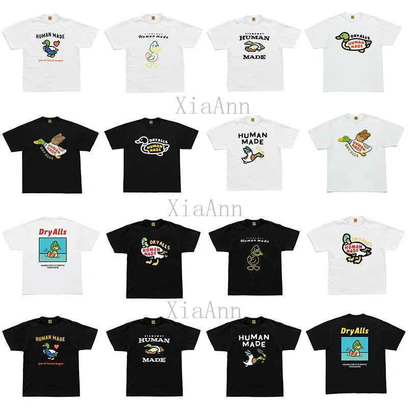 Designer fashion Luxurys Human Made T shirts Cartoon Pictures Round Neck Tees Tops Mens and Women Summer High Street Trend Tee, 10
Designer fashion Luxurys Human Made T shirts Cartoon Pictures Round Neck Tees Tops Mens and Women Summer High Street Trend Tee, 10