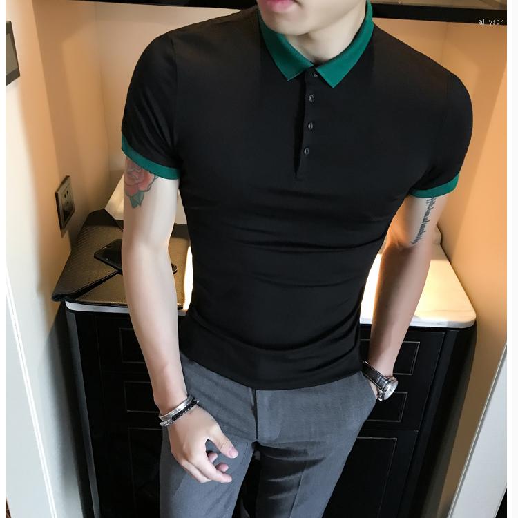 Men's Polos 2023 Style Spring Men Polo Shirt 95% Cotton Solid Color Mandarin Collar Long Sleeve Slim Fit Homme, Black
Men's Polos 2023 Style Spring Men Polo Shirt 95% Cotton Solid Color Mandarin Collar Long Sleeve Slim Fit Homme, Black