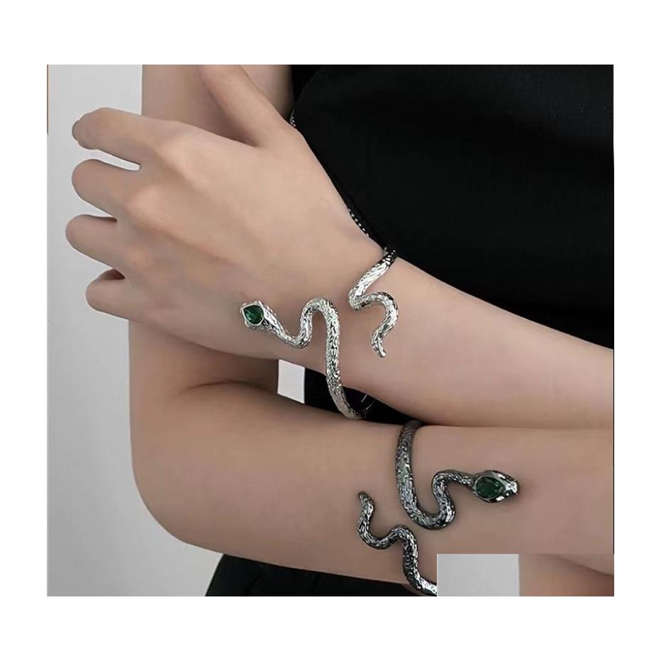 Bangle Fashion Jewelry Punk Snake Bracelet Arm Ring For Women Twist Metal Snakes Bracelets Drop Delivery Dhnkg
Bangle Fashion Jewelry Punk Snake Bracelet Arm Ring For Women Twist Metal Snakes Bracelets Drop Delivery Dhnkg