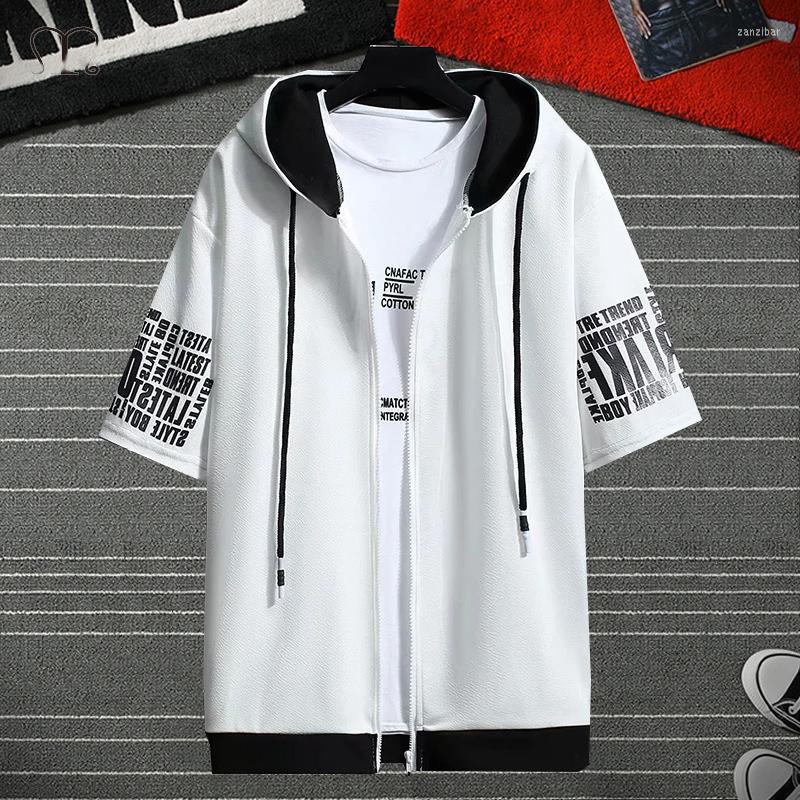 Men' Tracksuits Mens T-Shirt Summer Short Sleeve Fashion Brand T Shirts Men Hip Hop Printed Tshirt High Street Male Hooded Tees Tops Zipper, T1707yellow
Men' Tracksuits Mens T-Shirt Summer Short Sleeve Fashion Brand T Shirts Men Hip Hop Printed Tshirt High Street Male Hooded Tees Tops Zipper, T1707yellow
