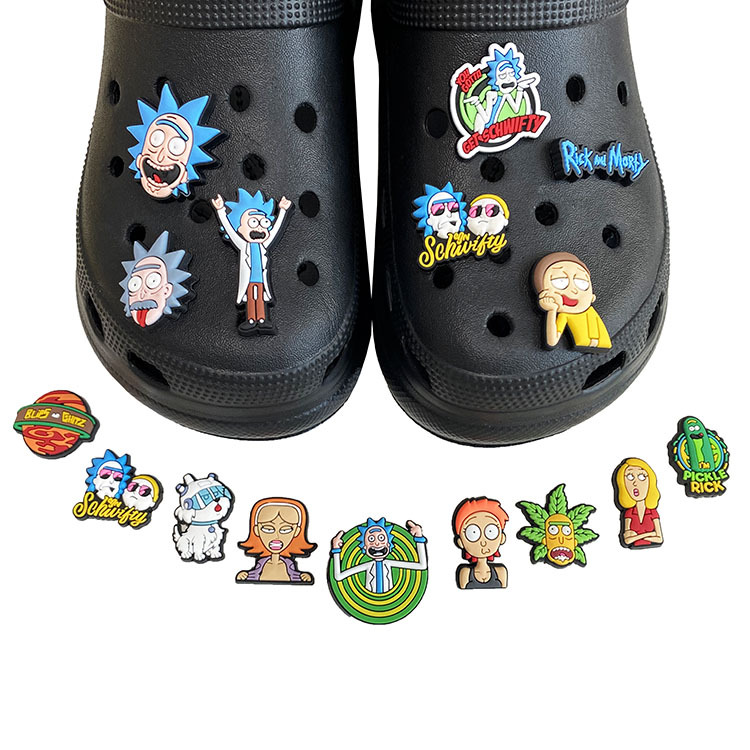 Anime charms wholesale childhood memories ricky series funny gift cartoon croc charms shoe accessories pvc decoration buckle soft rubber clog charms, Equally mixed colors
Anime charms wholesale childhood memories ricky series funny gift cartoon croc charms shoe accessories pvc decoration buckle soft rubber clog charms, Equally mixed colors