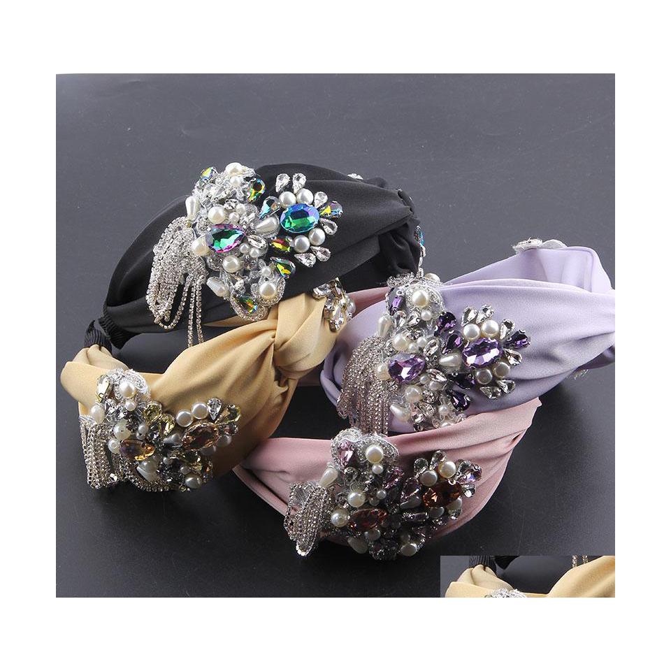 Headbands Elegant Fashion Hair Accessories Wide Brimmed Headband Color Crystal Hairband Headwear Women Drop Delivery Jewelry Hairjewe Dhx5X
Headbands Elegant Fashion Hair Accessories Wide Brimmed Headband Color Crystal Hairband Headwear Women Drop Delivery Jewelry Hairjewe Dhx5X