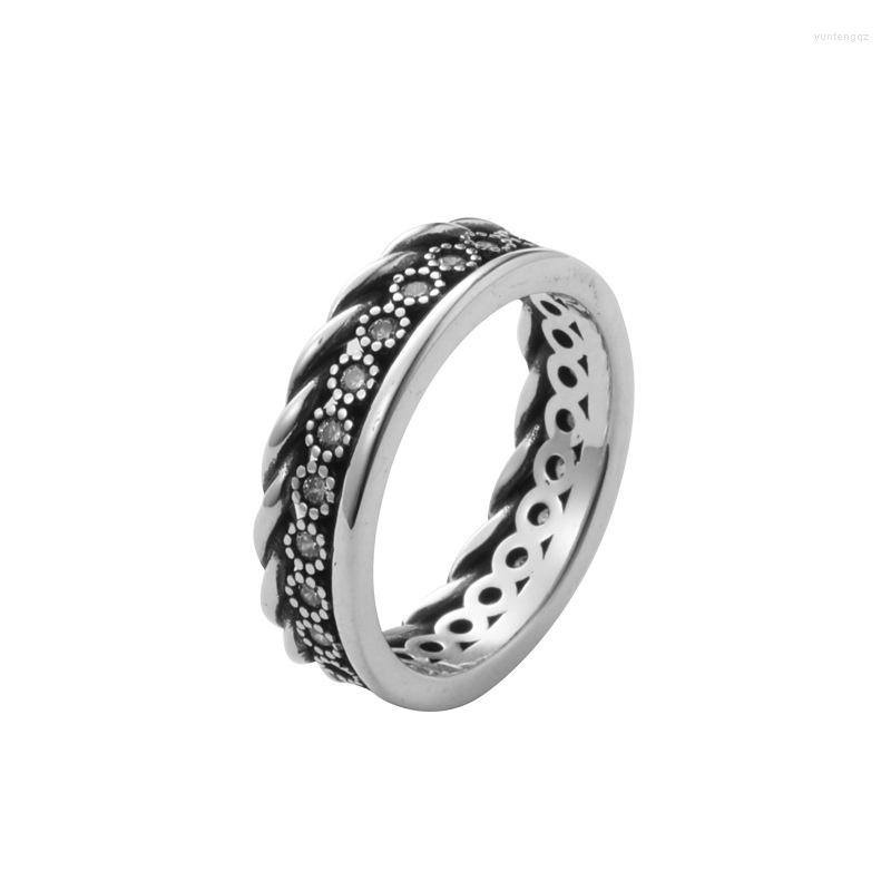 Wedding Rings Vintage For Women Thai Silver Color Fine Pattern And Crystal Personality Jewelry
Wedding Rings Vintage For Women Thai Silver Color Fine Pattern And Crystal Personality Jewelry