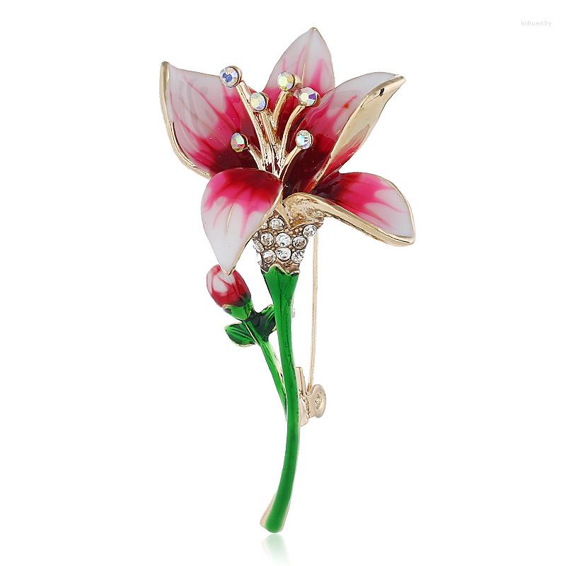 Brooches Cloisonne Tulip Brooch Female Rhinestone Flower Pin High-end Korean Design Women's Clothing Corsage Jewelry
Brooches Cloisonne Tulip Brooch Female Rhinestone Flower Pin High-end Korean Design Women's Clothing Corsage Jewelry