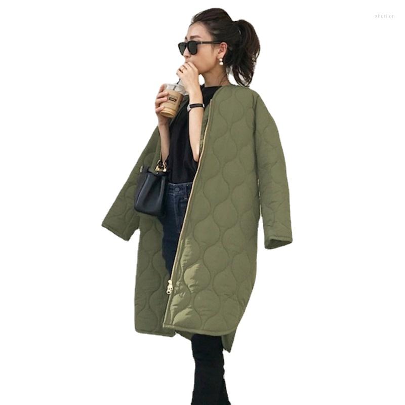 Women's Down 2023 Winter Fashion Long Round Neck Temperament Average Size Coat Cotton-padded Jacket Ladies Coats And Jackets, Black
Women's Down 2023 Winter Fashion Long Round Neck Temperament Average Size Coat Cotton-padded Jacket Ladies Coats And Jackets, Black