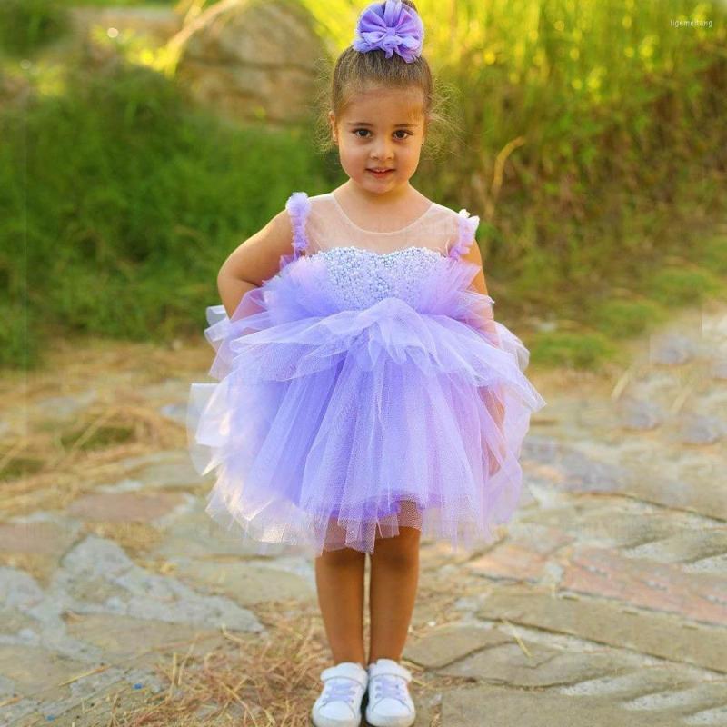 Girl Dresses Luxury Tulle Flower Girls 2023 Lavender A-Line Tiered Kids Wedding Party Dress Beading Pearls Cute Princess Gowns, Red
Girl Dresses Luxury Tulle Flower Girls 2023 Lavender A-Line Tiered Kids Wedding Party Dress Beading Pearls Cute Princess Gowns, Red