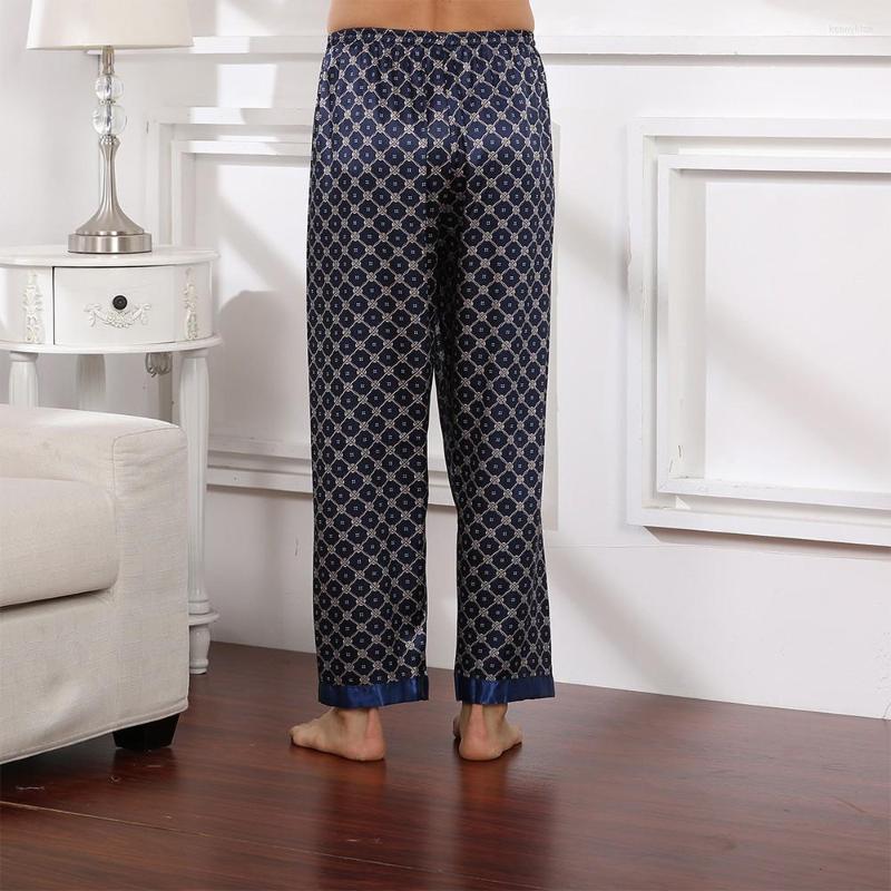 Men's Sleepwear Practical Durable Men Pants Pajamas Long Loungewear Nightwear Satin Silk Sleep Bottoms Household Clothes
Men's Sleepwear Practical Durable Men Pants Pajamas Long Loungewear Nightwear Satin Silk Sleep Bottoms Household Clothes