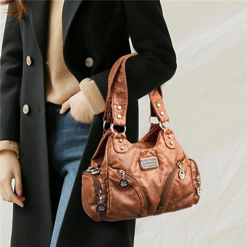 Evening Bags Luxury Handbag Women PU Leather Shoulder Bag Large Capacity Top-handle Vintage Crossbody Brands Lady Pouch, Black
Evening Bags Luxury Handbag Women PU Leather Shoulder Bag Large Capacity Top-handle Vintage Crossbody Brands Lady Pouch, Black
