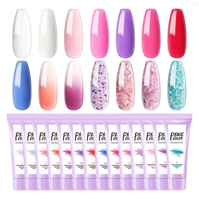 Nail Art Kits Poly Extension Gel Set With Top Base Coat Quick Sticky Decoration Manicure Tool
Nail Art Kits Poly Extension Gel Set With Top Base Coat Quick Sticky Decoration Manicure Tool