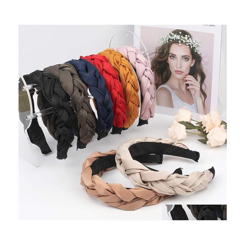 Headbands Women Fashion Satin Cross Hairbands Twisted Braid Headband Head Hoop Hair Accessories Ladies Elegant Width Headwear Drop D Dhp2K
Headbands Women Fashion Satin Cross Hairbands Twisted Braid Headband Head Hoop Hair Accessories Ladies Elegant Width Headwear Drop D Dhp2K