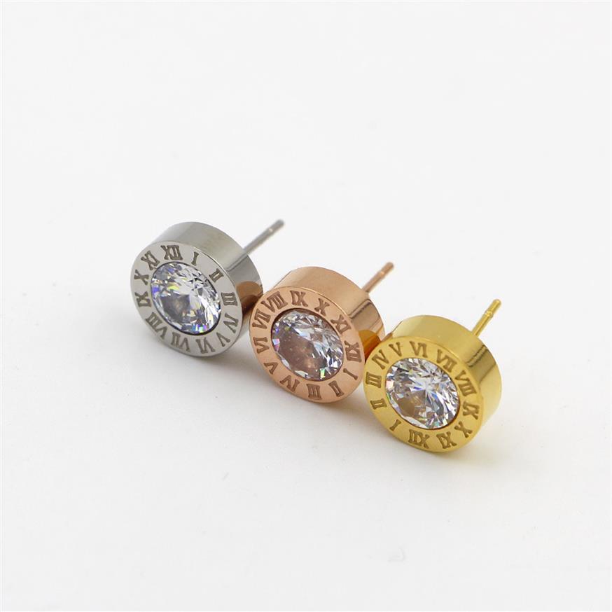 Fashion brand Titanium steel roman Love stud earrings for woman jewelry 18k Gold plated silver/rose color wide gift273n
Fashion brand Titanium steel roman Love stud earrings for woman jewelry 18k Gold plated silver/rose color wide gift273n