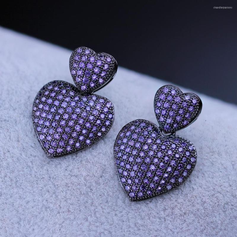 Stud Earrings Ranos Women Heart Cubic Zirconias Double For Fashion Jewelry Female Lady Gift EWX005442
Stud Earrings Ranos Women Heart Cubic Zirconias Double For Fashion Jewelry Female Lady Gift EWX005442