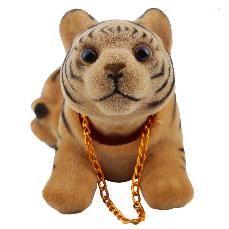 Interior Decorations Car Bobbing Head Tiger Shape Nodding Dog Decor
Interior Decorations Car Bobbing Head Tiger Shape Nodding Dog Decor