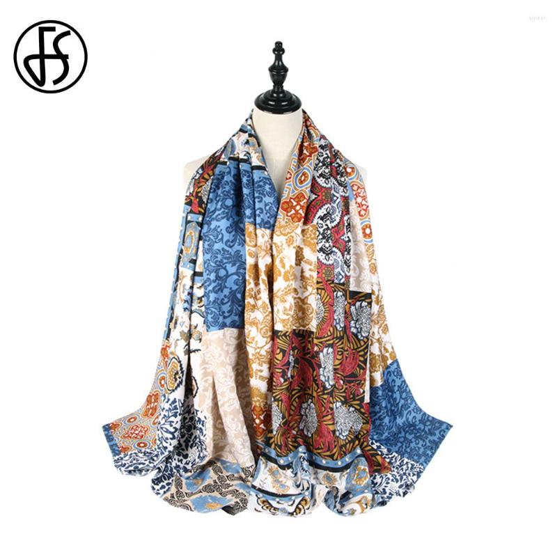 Scarves FS 2023 Blue Green Winter Women Scarf Print Design Silk Hijab Long Soft Warm Satin Blanket Shawl Foulard Femme
Scarves FS 2023 Blue Green Winter Women Scarf Print Design Silk Hijab Long Soft Warm Satin Blanket Shawl Foulard Femme