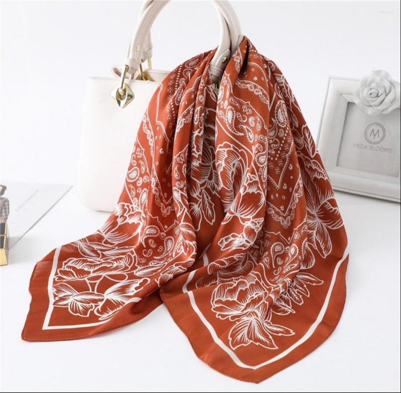 Scarves Paisley Print Silk 70cm Square Scarf Elegant Satin Neck Tie Female Hair Band Foulard Bandana Hijab Spring Kerchief Echarpe
Scarves Paisley Print Silk 70cm Square Scarf Elegant Satin Neck Tie Female Hair Band Foulard Bandana Hijab Spring Kerchief Echarpe